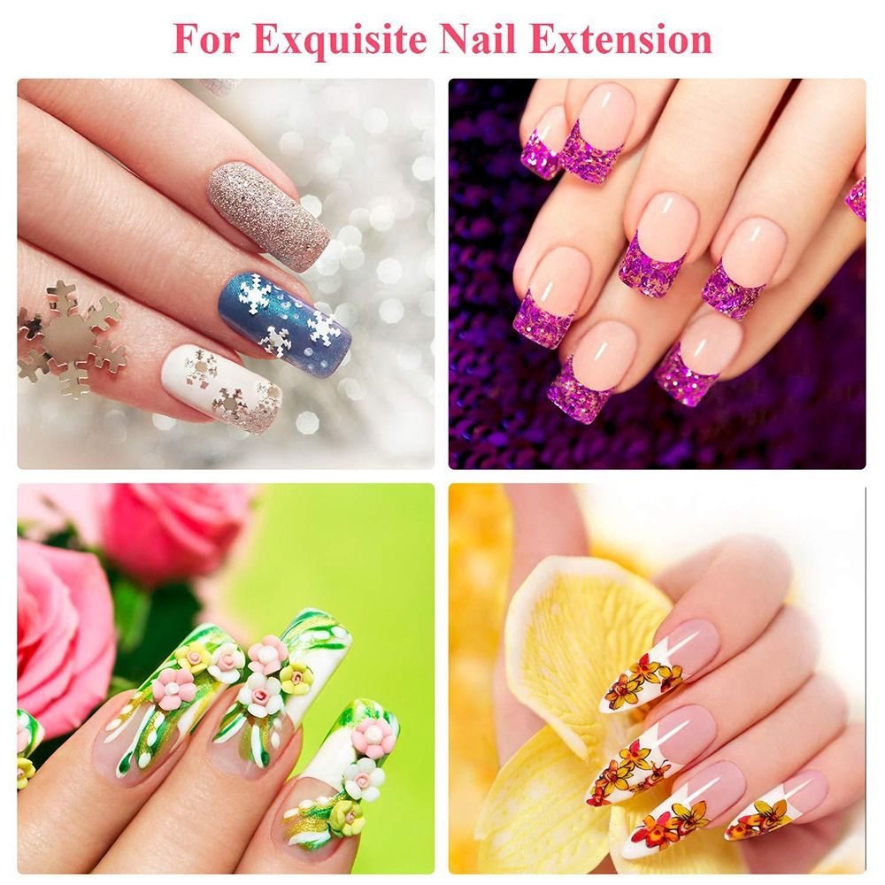 Nail Extension Form - 50 個の耐久性のある不織布シルクグラスファイバーネイルエクステンション UV ジェルフレンチマニキュアビルドフォームラップ 8x4cm アクリルガラス繊維紙