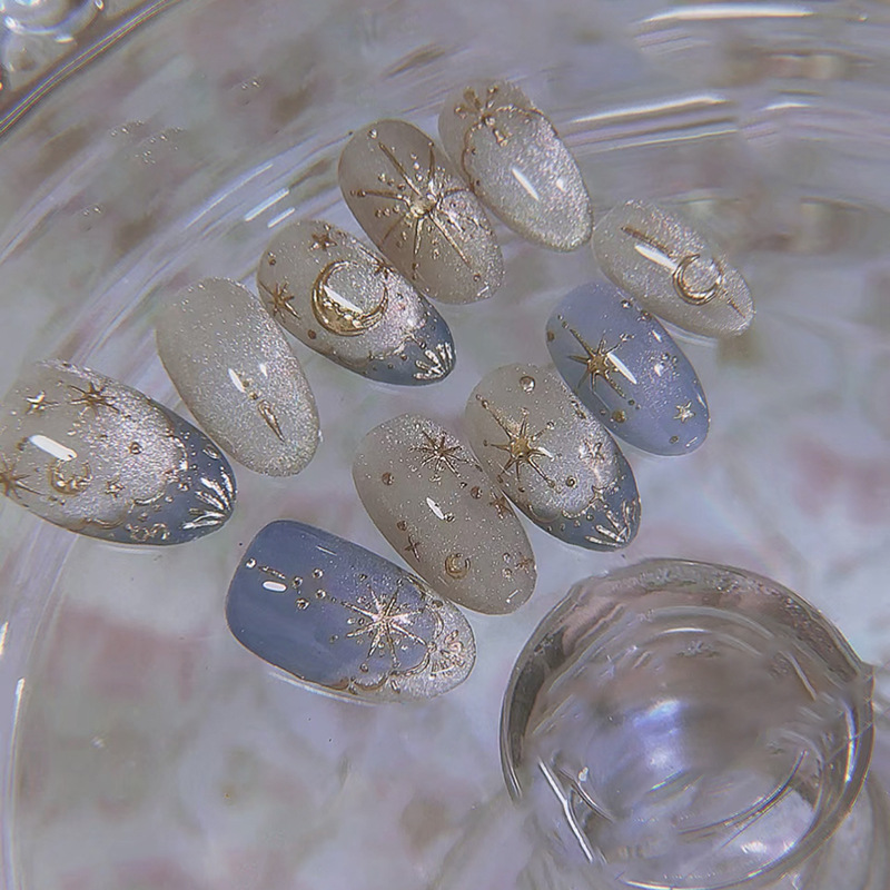 24個入り ゴールドスターライトスティック ネイルアート グ - Nail Art Gliter のレビューと価格