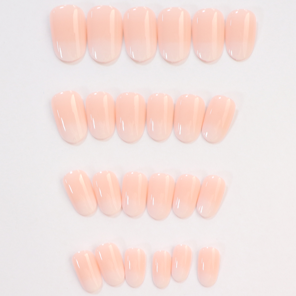 ARTAUG 24 個ミディアムアーモンド肌色プレスオンネイ - Nail Art Pink のレビューと価格