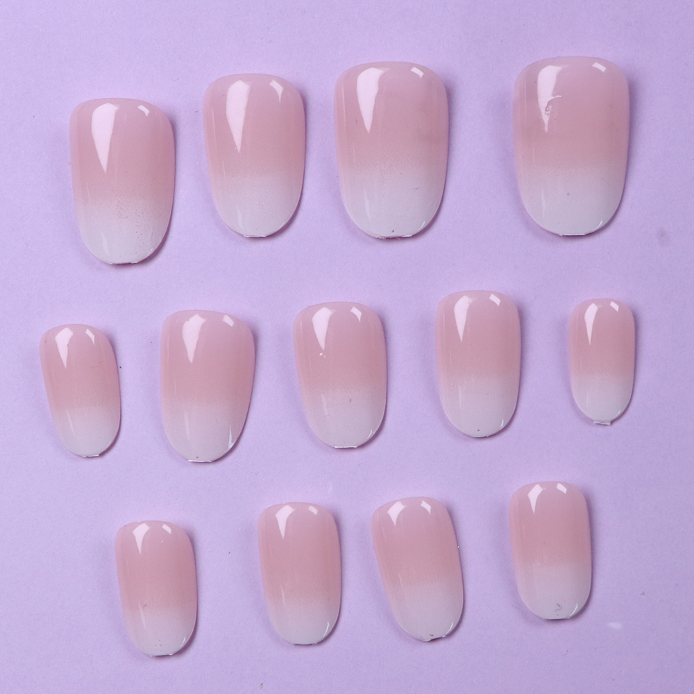 ARTAUG 24 個ミディアムアーモンド肌色プレスオンネイ - Nail Art Pink のレビューと価格