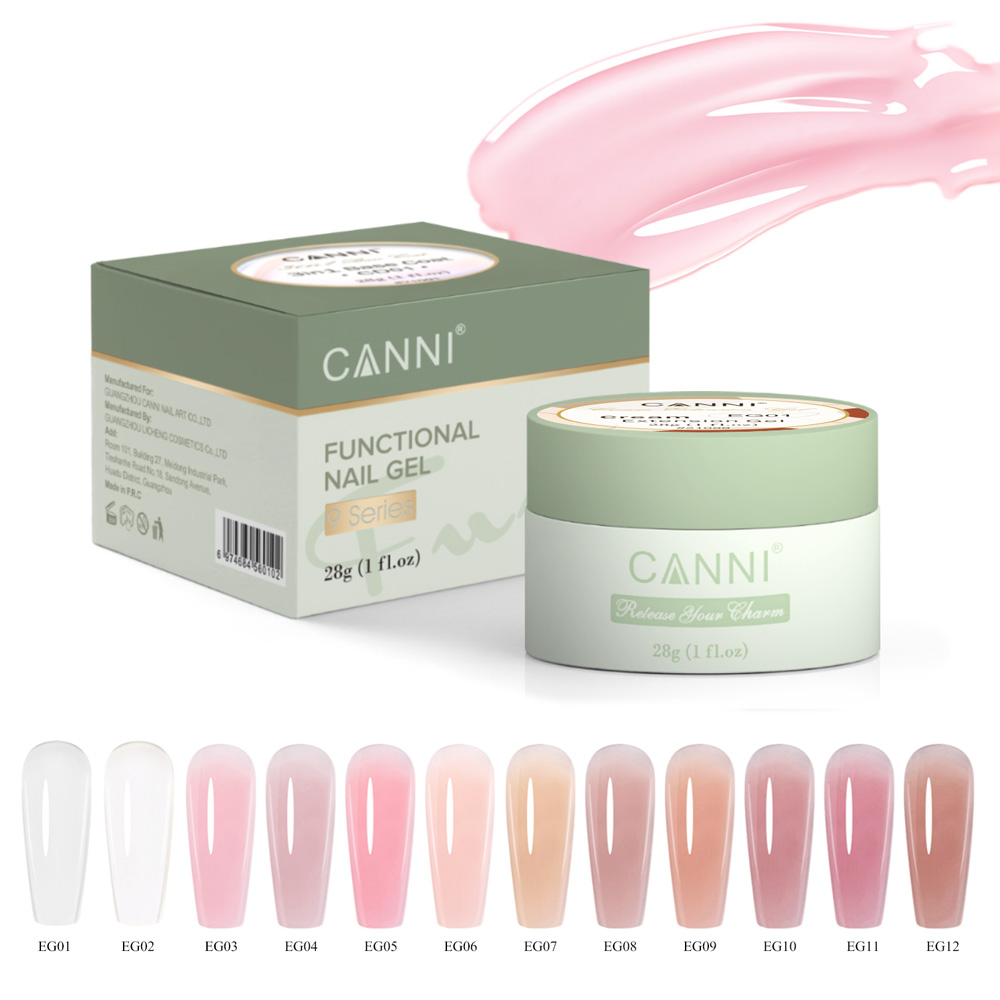 CANNI 28g TPOフリー クリームエクステンションジ - Nail Extension Form のレビューと価格