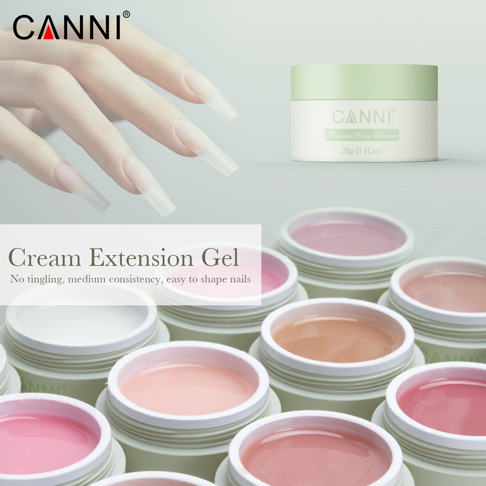 CANNI 28g TPOフリー クリームエクステンションジ - Nail Extension Form のレビューと価格