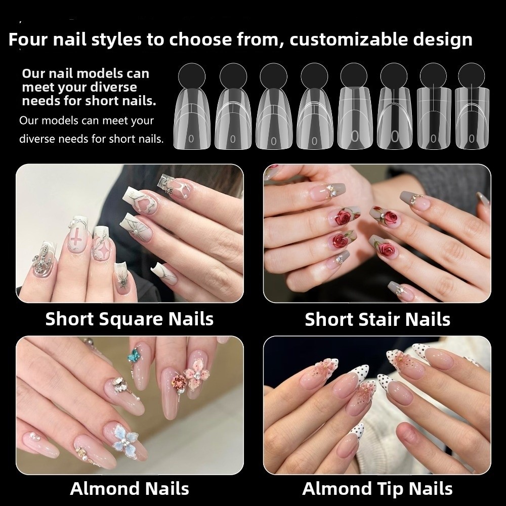140個入りマット表面フレンチネイルデュアルフォーム 14サ - Nail Extension Form のレビューと価格