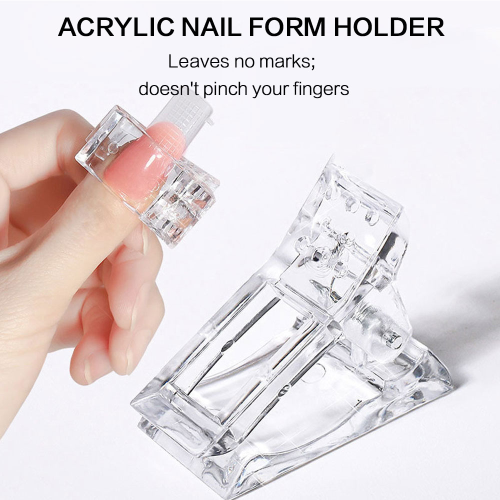 5個入りフレキシブルソフトポリジェルネイルチップ、デュアルフ - Nail Extension Form のレビューと価格