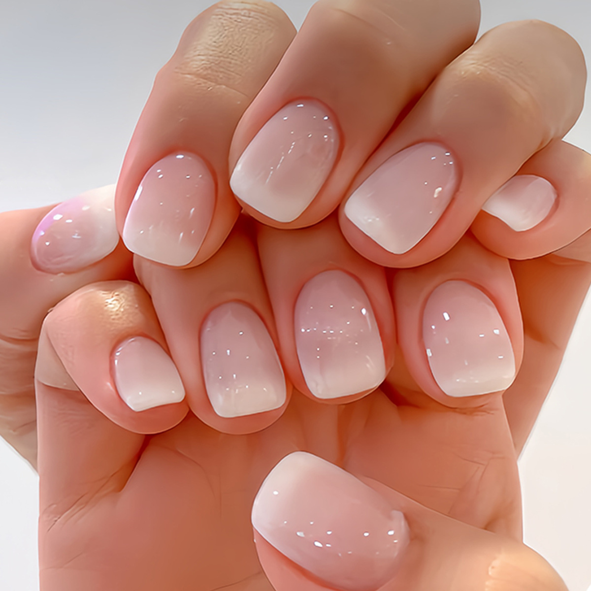 24枚入り シンプルバレエグリッター 取り外し可能ネイル ピ - Nail Art Pink のレビューと価格